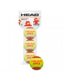 HEAD loptica za tenis TIP crvena 3/1